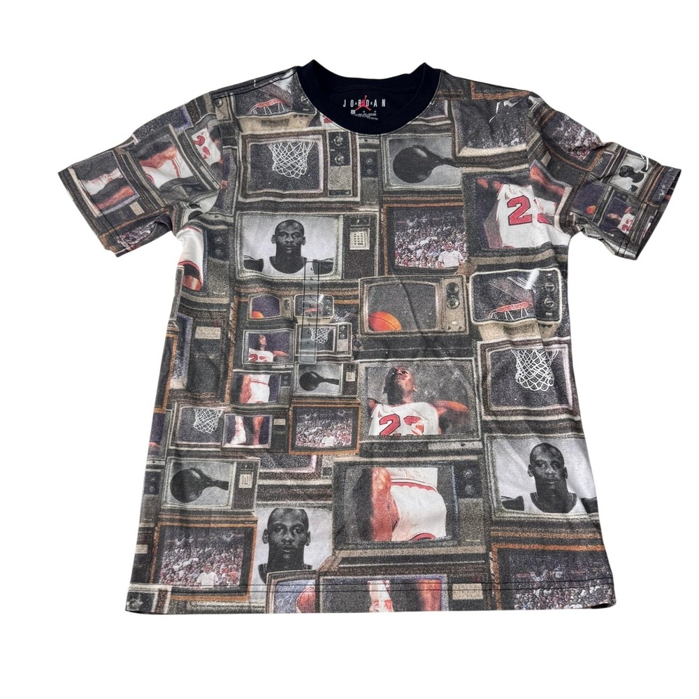 Jordan Michael Jordan Retro Flight Essentials Tee Shirt Youth Boys Large New